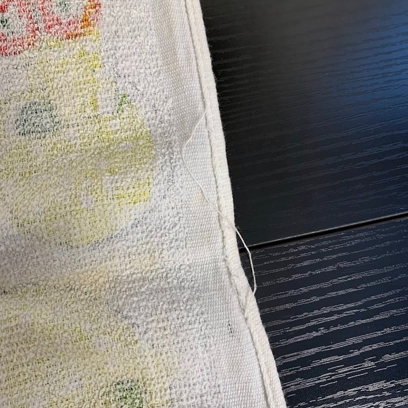 Vintage Merry Mushroom Themed Kitchen Towel Butterfly Kitsch Retro - Picture 7 of 7